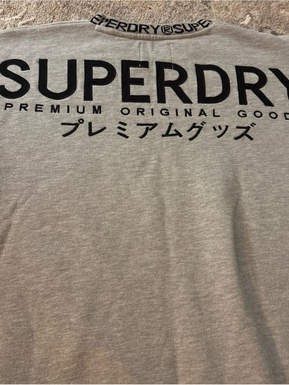 Superdry Women’s Grey Logo Sweatshirt